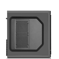 游戏风暴 商乐(黑)商务机箱 电脑台式主机箱 支持ATX主板商务办公 昆明电脑批发