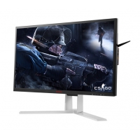 AOC AGON 爱攻I AG271FX 27英寸 吃鸡 144hz 1ms响应 FreeSync技术 全接口游戏电竞旋转升降显示器 绝地求生
