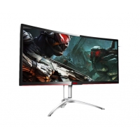 AOC AGON 爱攻 AG352QCX 35英寸 21:9带鱼屏 2K高清 200Hz高刷新 1800R曲度 ΔE3 游戏电竞曲面电脑显示器
