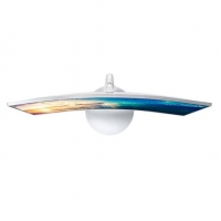 三星（SAMSUNG）27英寸 1800R曲面旗舰窄边框 HDMI/DP高清接口 电脑显示器 C27F591FDC（内置音箱）