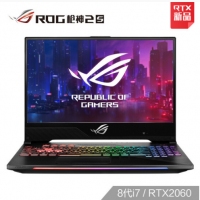 ROG 枪神2s 15.6英寸 144Hz 3ms防炫光雾面屏游戏笔记本电脑 枪神2s 8代i7/RTX2060 144Hz 3ms 72% 16G 512G+1T