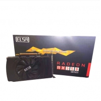 艾尔莎 RX550 4G 128bit 幻雷者 独立游戏显卡 云南电脑批发