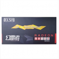 艾尔莎 RX550 4G 128bit 幻雷者 独立游戏显卡 云南电脑批发