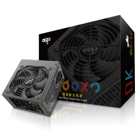 爱国者（aigo）额定500W 黑暗骑士650DK 台式机电脑电源（主动式PFC/宽幅节能温控/三年质保）