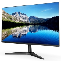 AOC 24B1XHS 23.8英寸IPS广视角 低蓝光爱眼不闪屏显示屏 HDMI 1080P全高清电脑显示器 可壁挂