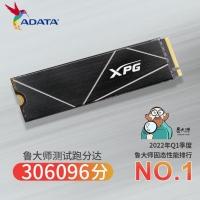 威刚XPG S70 BLADE 2T XPG 翼龙 PCIe4.0 SSD固态硬盘 支持PS5拓展存储