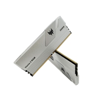 宏碁掠夺者（PREDATOR）32G(16G×2)套装 DDR5 6000频率 台式机内存条 Vesta II 炫光星舰RGB灯条(C30) 星光银