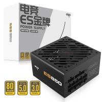 爱国者（aigo）ES850 ATX3.0 电脑主机箱电源（原生PCIE5.0/12VHPWR/80plus金牌/全模组设计）