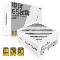 爱国者（aigo）ES1000W白色 ATX3.0金牌全模组电源（原生PCIE5.0支持4090/全电压/台式游戏电脑主机箱电源）