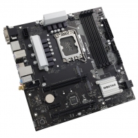 映泰(BIOSTAR)B760MZ-E PRO主板WiFi支持DDR5/前置Type-C/13400F/13600K/13700