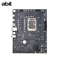升技（abit） 探路者系列B760M-P 深空黑 主板 支持CPU 12100/12400F/13400