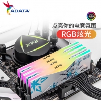 威刚龙耀DWROG DWROG RGB 吹雪 32G-6800(16GX2)灯条（釉白）DDR5