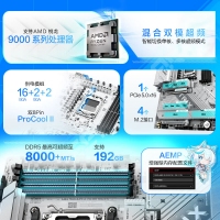 今日特价 华硕玩家国度ROG STRIX X870-A GAMING WIFI吹雪纯白主板 支持 9900X/9950X (AM5)