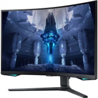 三星 32英寸 S32BG750NC MiniLED屏 4K曲面 165Hz电竞升降旋转 显示器